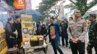 Wali Kota Malang bersama Kapolresta Malang Kota saat sidak pedagang takjil di Suhat. (bas) Pembongkaran Lapak Ilegal Takjil Suhat, Wali Kota dan Kapolresta Makota Minta Pedagang Masuk Area Resmi