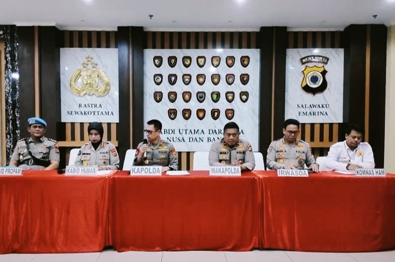 Oknum Brimob Bripda Mesias Siahay ditetapkan sebagai tersangka. (dok. Polri) Oknum Brimob Maluku Tersangka Kekerasan Anak Dipecat dari Polri, Terancam 15 Tahun Penjara