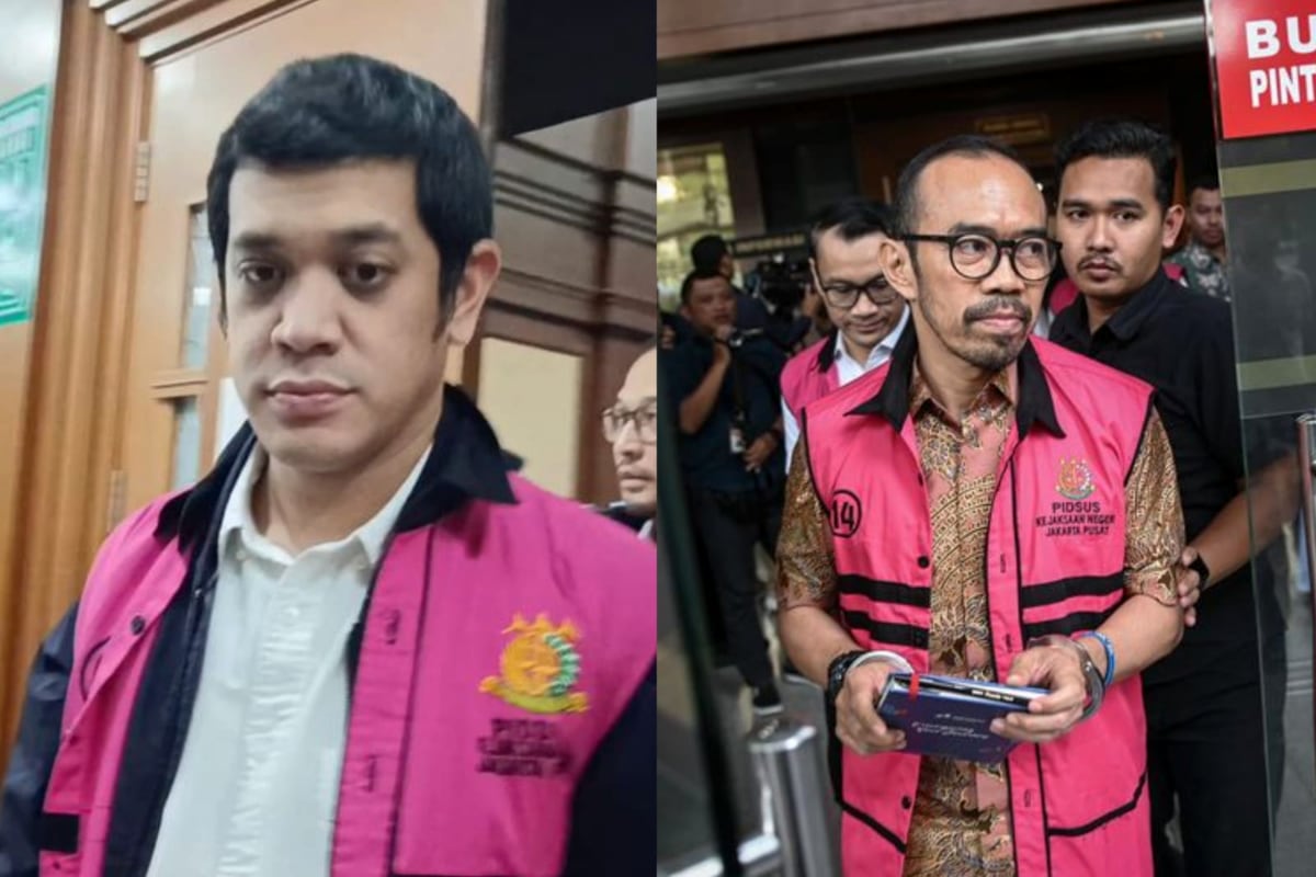 Muhammad Kerry Andrianto (kiri) dan Riva Siahaan (kanan) dijatuhi hukuman oleh hakim Pengadilan Tipikor Jakarta. (ist) Eks Dirut Pertamina Patra Niaga dan Anak Riza Chalid Divonis 9-15 Tahun