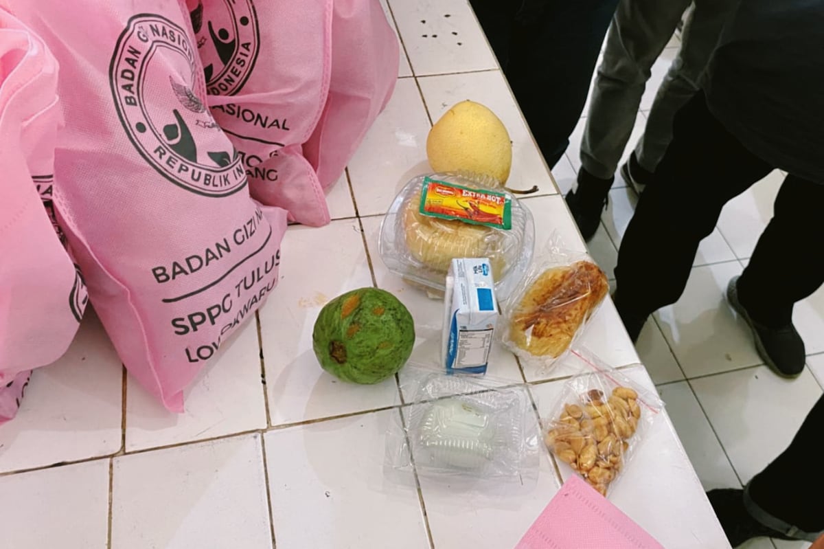 Polemik Menu MBG Ramadan, Disdikbud Kota Malang Ingatkan Standar Gizi Makanan 1 Salah satu menu MBG yang dibagikan SPPG Tulusrejo 2. (Ist)