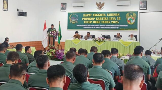 Kodim 0833 Gelar RAT Koperasi Primkop Kartika Jaya 33