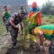Babinsa Bumiayu Bersama Warga Karya Bakti Mitigasi Bencana dengan Penanaman Pohon