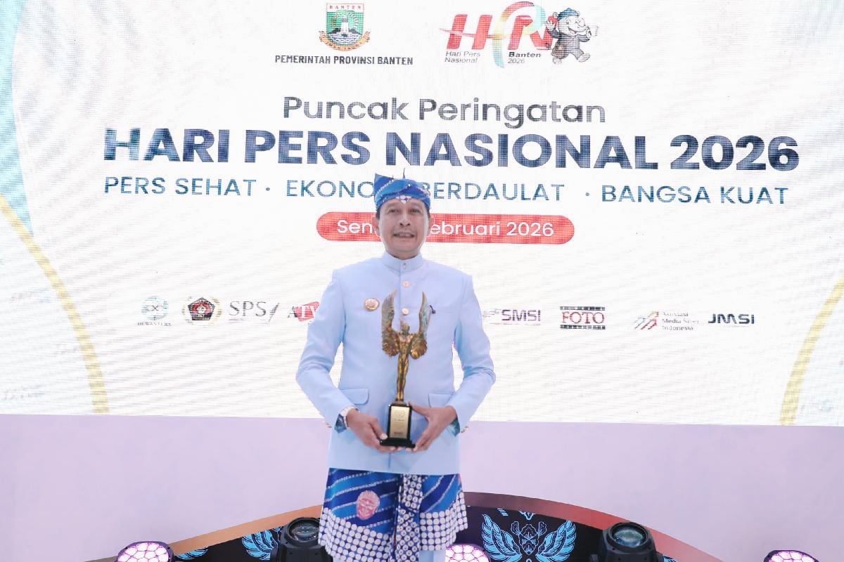 Wali Kota Malang Menerima Anugerah Kebudayaan PWI di Puncak HPN 2026