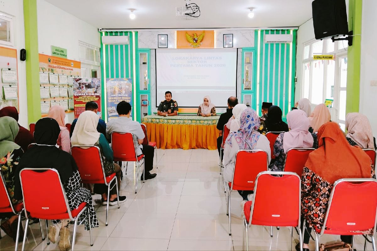 Danramil Lowokwaru hadiri Minilokakarya Lintas Sektor Puskesmas Mojolangu bahas inovasi pendataan kesehatan. (ist) Danramil Lowokwaru Hadiri Minilokakarya Lintas Sektor Puskesmas Mojolangu Bahas Inovasi Pendataan Kesehatan