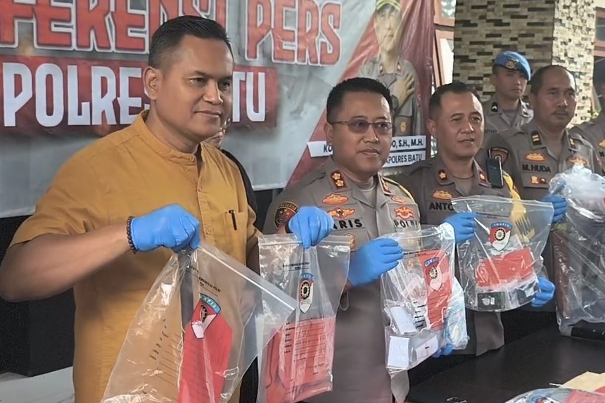Kasat Reskrim Polres Batu Aniaya Pengendara di Pujon, Sopir Truk Asal Tulungagung Diringkus Polisi