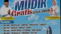 Poster mudik gratis Kabupaten Malang 2026. (ist_11zon Pemkab Malang Sediakan Tujuh Unit Bus Program Mudik Gratis 2026