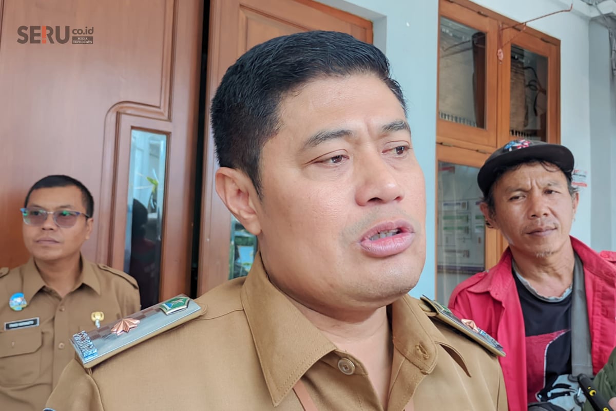 Kepala Disdikbud Kota Malang menjelaskan penurunan angka putus sekolah. (Seru.co.id/bas)