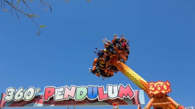 ​Sempat 'Pensiun' Sementara Karena Insiden, Wahana Pendulum 360 Jatim Park 1 Kembali Beroperasi