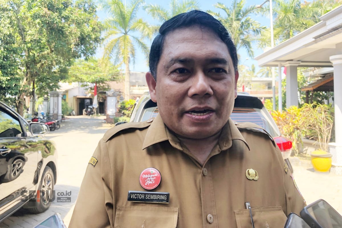 Kepala Dinas Perikanan Kabupaten Malang, Victor Sembiring. (Seru.co.id/wul) Tahun 2026 Target Produksi Ikan Konsumsi Air Tawar di Kabupaten Malang Naik 3,42 Persen