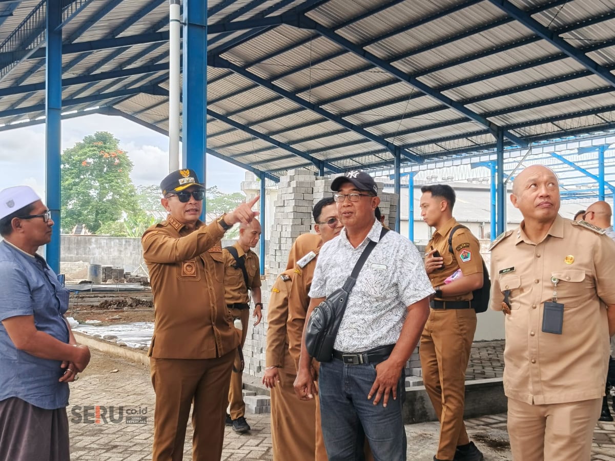 Pedagang Pasar Gadang Wajib Pindah H+7 Lebaran, Pembangunan Tempat Relokasi Dikebut