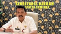 Perwakilan Pj Sekda Sumenep Asisten Pemerintahan dan Kesra. (Seru.co.id/edo) Mesin Birokrasi Langsung Panas, Forum ASB Tolak Kandidat Sekda Sumenep Bukan Putra Daerah
