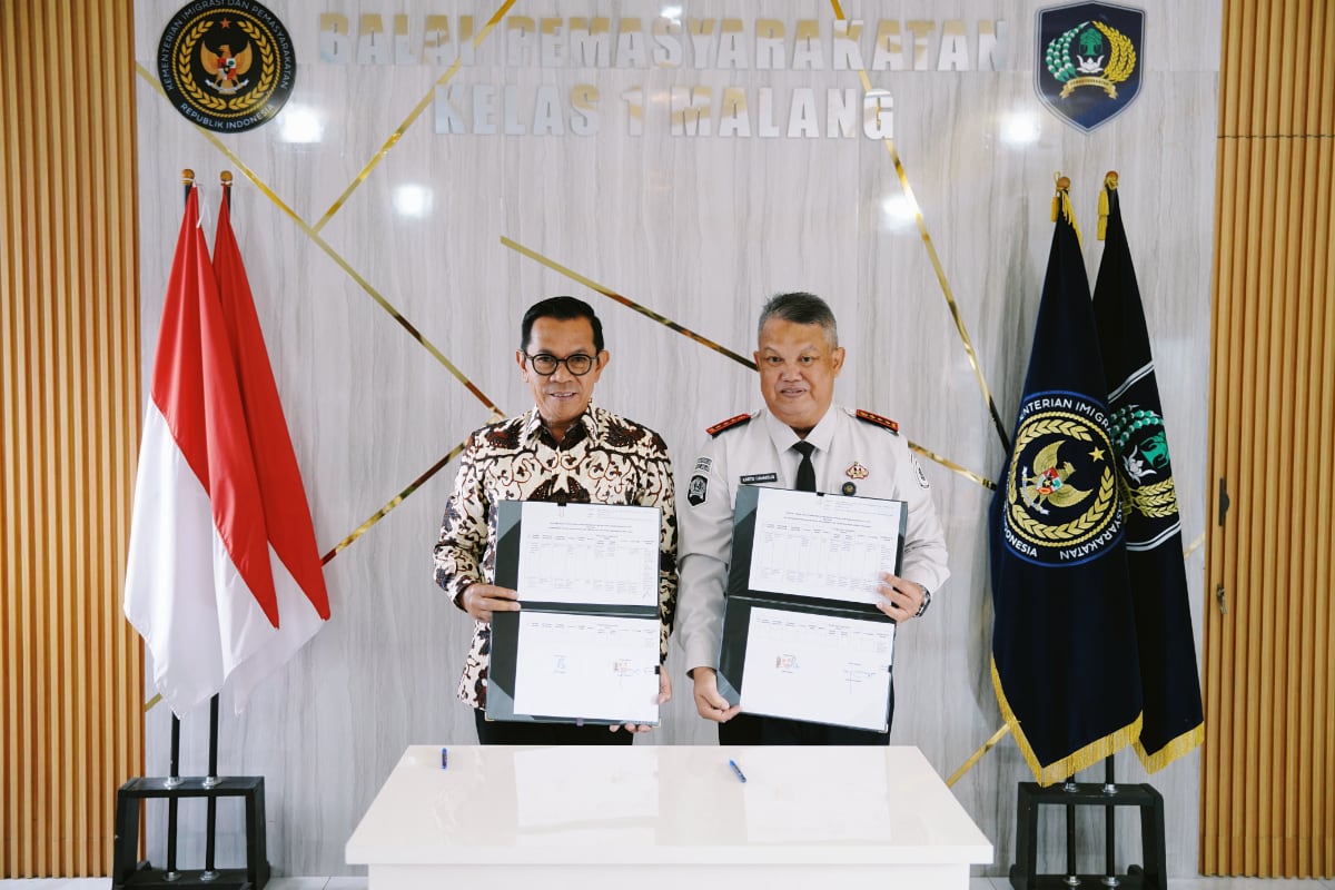 Kota ​Batu Jadi Pionir, Wali Kota Nurochman Teken Kerja Sama Pidana Kerja Sosial dengan Bapas Malang