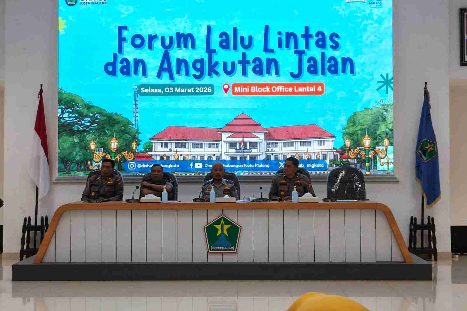 Dishub Kota Malang Terapkan Skema Penataan PKL dan Lalu Lintas Jelang Lebaran 2026