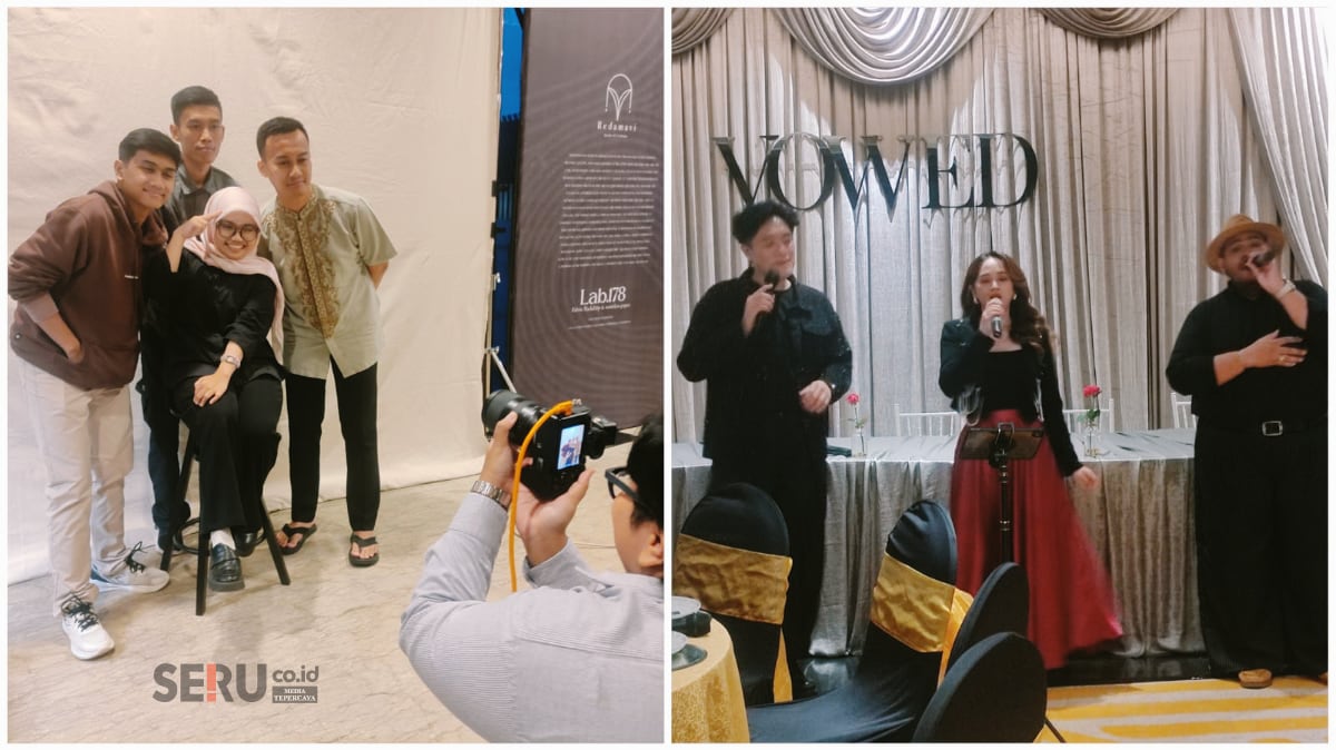 Redamavi Photo & Video dan Jingga Orchestra, turut menyemarakkan Wedding Open House ke-7. (rhd)