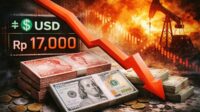 Rupiah Tembus Rp17.000 per USD, Konflik Timur Tengah Lemahkan 11 Mata Uang Asia