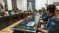 Komisi DPRD Kota Malang menggelar hearing bersama PJT I terkait evaluasi WTP Bango. (bas) DPRD Kota Malang Hearing PJT I, Evaluasi Operasional WTP Bango
