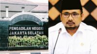 Hakim tunggal Pengadilan Negeri Jakarta Selatan menolak gugatan praperadilan Yaqut Cholil. (ist) Status Tersangka Eks Menag Yaqut Cholil Dinyatakan Sah Usai Praperadilan Ditolak