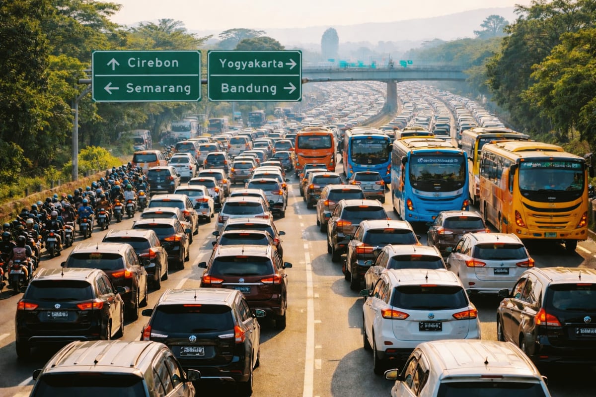 Mudik Lebaran 2026 Diprediksi Capai 143,9 Juta Perjalanan, Puncak Terjadi 14–15 dan 18–19 Maret
