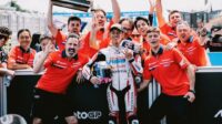 Veda Ega Pratama berhasil naik podium Moto3 GP Brasil 2026. (Instagram @veda_54) Dari Parkiran Gunungkidul ke Podium Dunia, Veda Ega Pratama Ukir Sejarah di Moto3 Brasil
