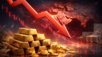 Harga Emas Dunia Anjlok ke Level Terendah Empat Bulan Dampak Eskalasi Timur Tengah
