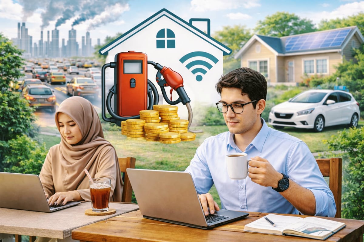 WFH 1 Hari Sepekan Diperdebatkan, Efektifkah Tekan Konsumsi BBM Nasional?