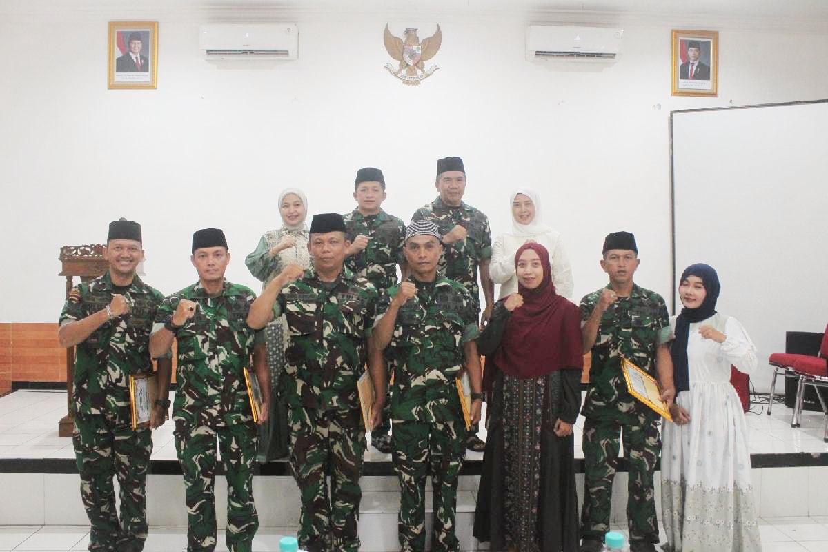 Dandim 0833 Lepas Prajurit Memasuki Masa Persiapan Pensiun dan Pindah Satuan