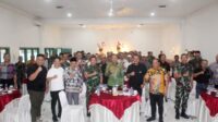 Kodim 0833 Komsos dan Halal Bihalal bersama Tomas dan Toga