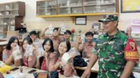 Babinsa Klojen Monitoring Distribusi MBG Siswa SMAN 4 Malang selama Ramadan