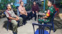 Babinsa Koramil Sukun Komsos Bersama Toga dan Tomas Perkuat Keharmonisan Warga