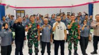 Babinsa Klojen Penguatan Kapasitas Linmas Kelurahan Sukoharjo