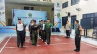 Babinsa Bandungrejosari Berikan Pelatihan Peningkatan Kemampuan Linmas
