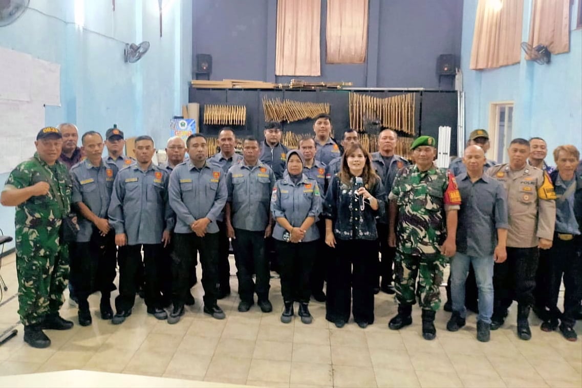 Babinsa Klojen Pembinaan dan Pengarahan Linmas Tingkatkan Pengamanan Idulfitri