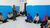 Babinsa Kedungkandang Sosialisasi Relawan MBG tentang Kedisiplinan dan Jiwa Nasionalisme
