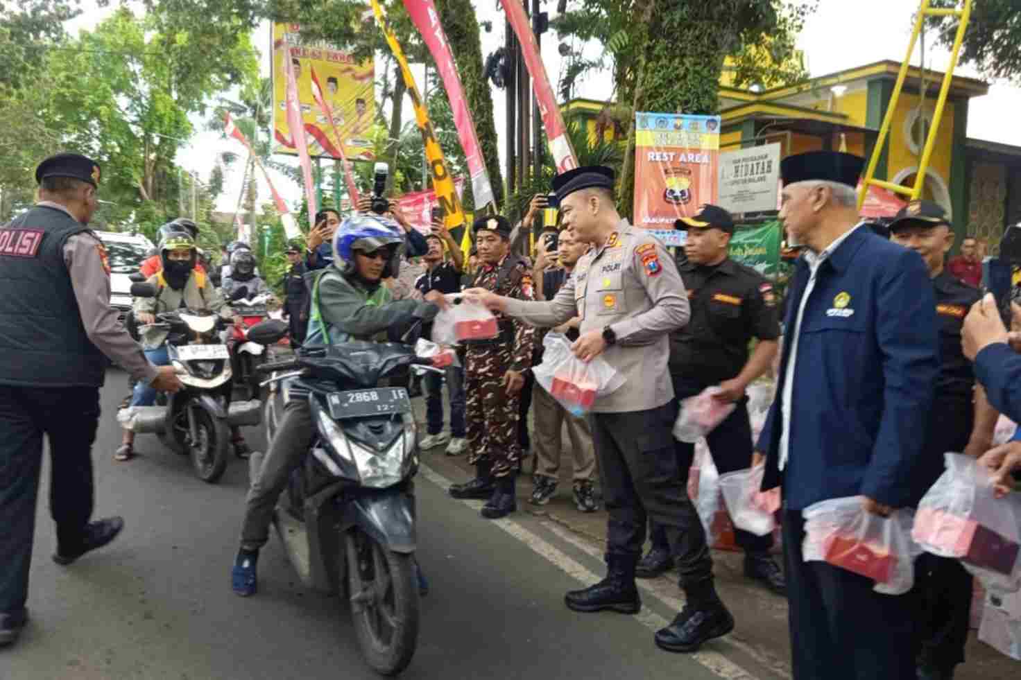 Senkom Mitra Polri Kembali Sediakan Rest Area Untuk Pemudik