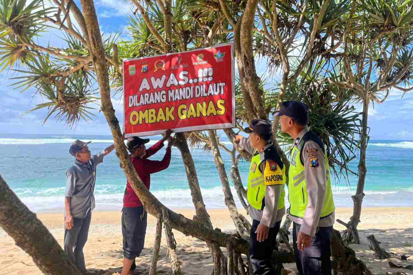 Pengamanan di sejumlah tempat wisata di Kabupaten Malang. (Ist)_11zon Berikan Kenyamanan, Polres Malang Lakukan Pengamanan di Sejumlah Tempat Wisata