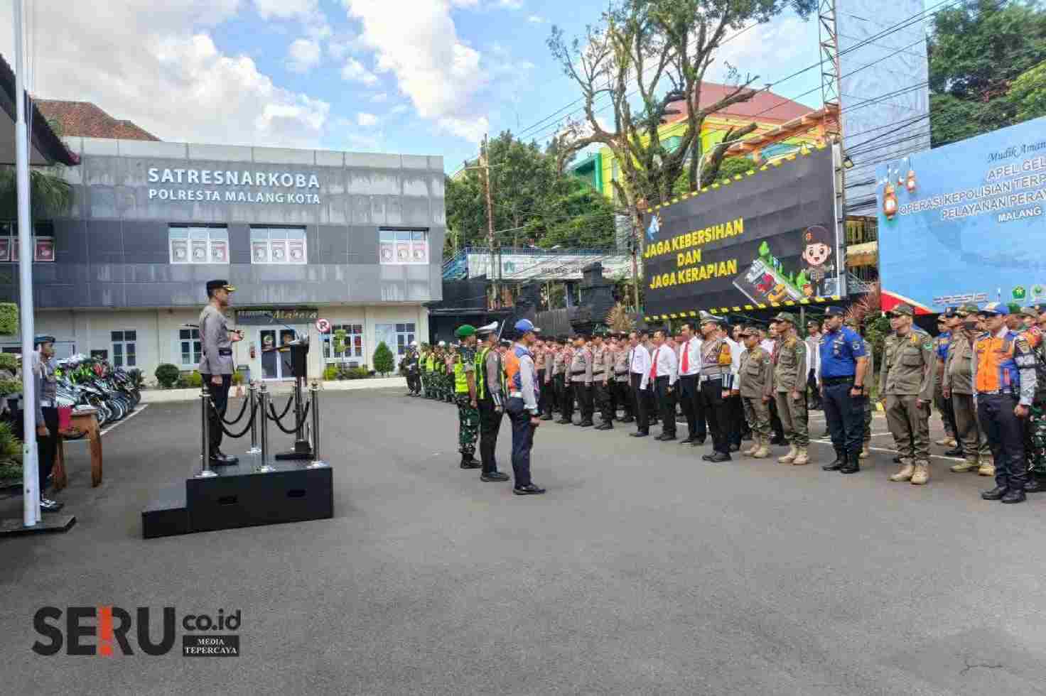 Polresta Malang Kota ok_11zon Operasi Ketupat Semeru 2026, Polresta Malang Kota Siagakan 1.300 Personel Gabungan