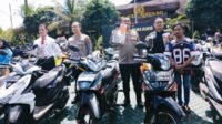 Polres Malang Berhasil Ringkus 14 Pelaku Pencurian 38 Kendaraan Roda Dua