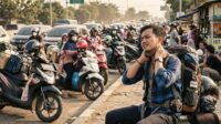 ilustrasi seorang pemudik yang sedang beristirahat sejenak dalam perjalanannya. (ist) Tips Atasi Mabuk Perjalanan Tanpa Obat dari Praktisi Pengobatan Tradisional Kota Batu