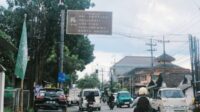 Salah satu rambu-rambu lalu lintas petunjuk wisata di Kabupaten Malang. (Wul) Rambu Petunjuk Wisata di Kabupaten Malang Masih Terpasang 30 Persen