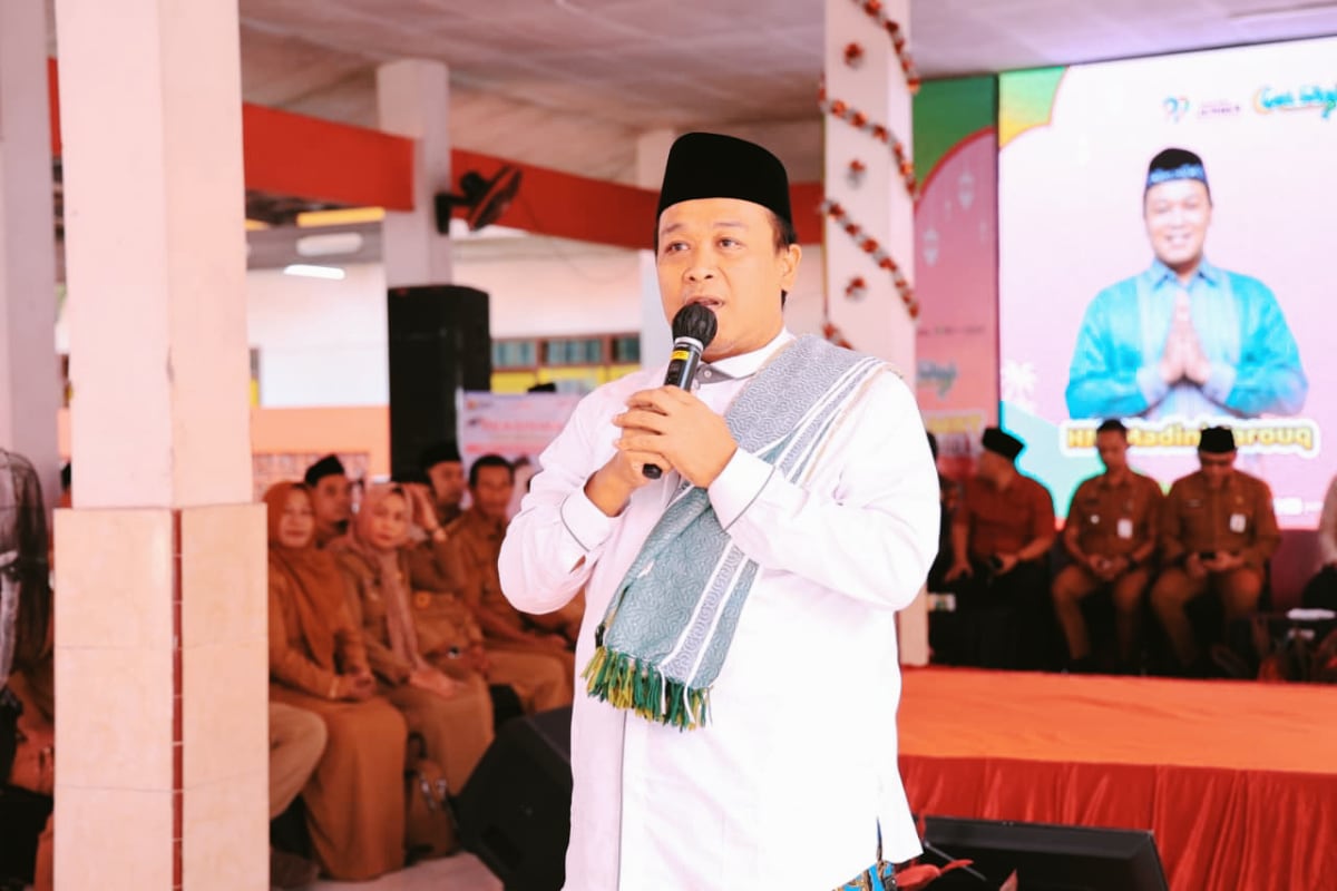 Ketua DPC PPP Jember, Gus Mamak. (Ist.) Ketua DPC PPP Jember Apresiasi Program Bunga Desaku