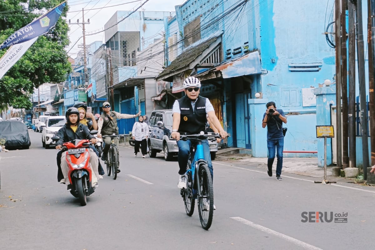 Wali Kota Malang Beri Teladan ASN Gowes Tiap Jumat Antisipasi Kelangkaan BBM