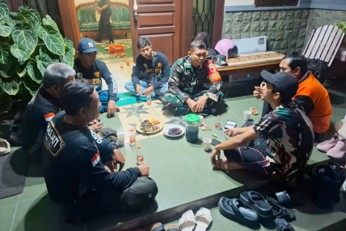 Babinsa Lowokwaru anjangsana mendapat apresiasi masyarakat dan Linmas (ist) Babinsa Lowokwaru Anjangsana Mendapat Apresiasi Masyarakat dan Linmas
