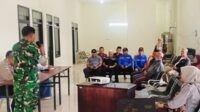 Babinsa dan Bhabinkamtibmas Polehan Musyawarah Kamtibmas Bersama Ketua RT dan RW