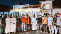 Babinsa Merjosari Pengamanan Ibadah Misa Malam Paskah di Seminari Monfort