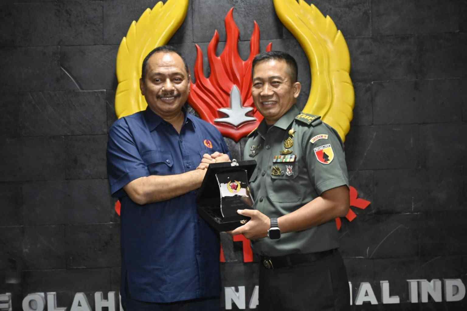 Kodam -koni_11zon Perkuat Kontingen Jatim, Kodam V Brawijaya dan KONI Jatim Jalin Sinergi Strategis