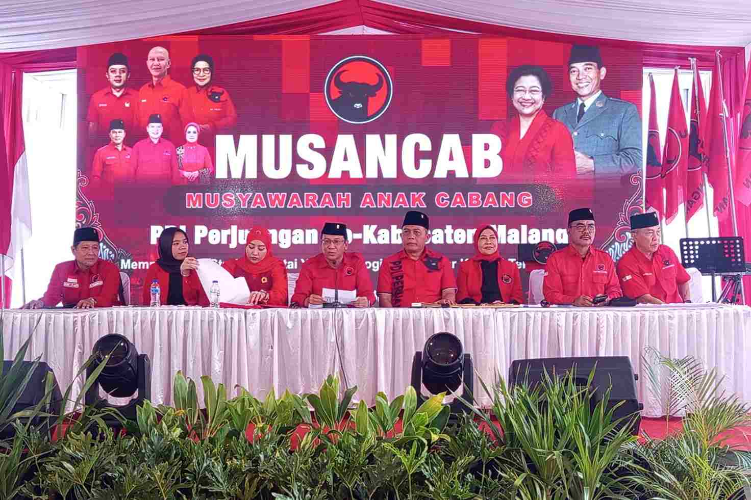 PDIP Kabupaten Malang gelar musyawarah cabang. (Wul)_11zon Kuatkan Eksistensi Partai Banteng, PDIP Kabupaten Malang Bakal Banyak Libatkan Gen Z
