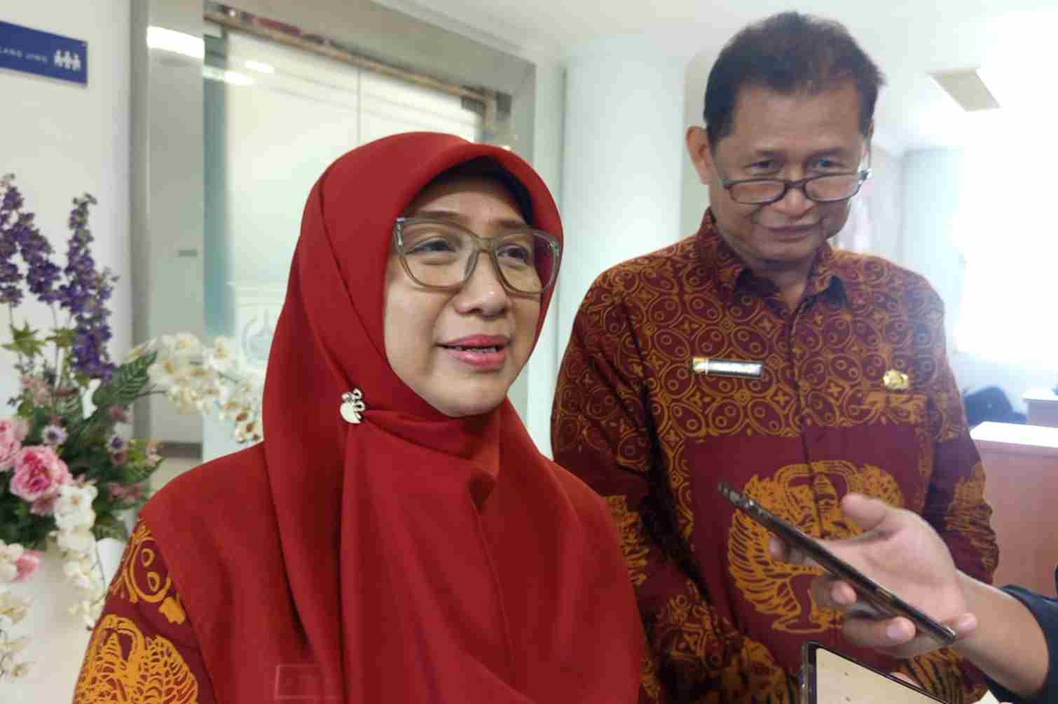 Plt Kepala Bidang Pencegahan dan Pengendalian Penyakit Dinkes Kabupaten Malang, Titis Ari Respatilatsih. (Wul_11zon Tingkat Kesadaran Skrining Rutin Kanker Serviks di Kabupaten Malang Masih Rendah