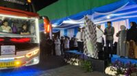 Wali Kota Malang Lepas 419 Calon Jemaah Haji Kota Malang Menuju Embarkasi Surabaya