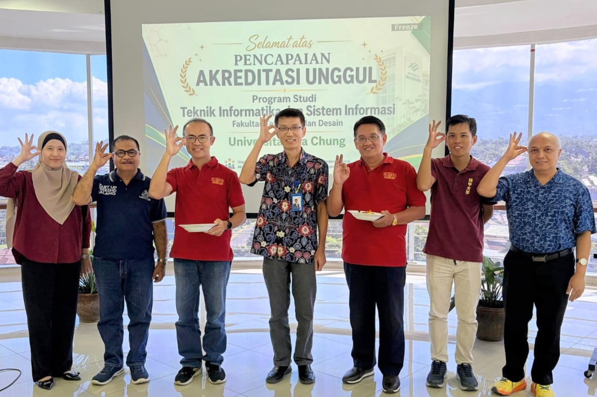 Prodi Teknik Informatika dan Sistem Informasi Universitas Ma Chung Raih Akreditasi Unggul