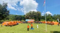 Suasana saat Apel peringatan HKBN di Jember. (Seru.co.id/sgt) Peringati HKBN, BPBD Tetapkan Jember Siaga Darurat Kekeringan Mulai Akhir April